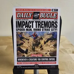 MTG Impact Tremors (1999) *Non-Foil* Secret Lair: Spider-Man MT/NM Free Ship - Image 1