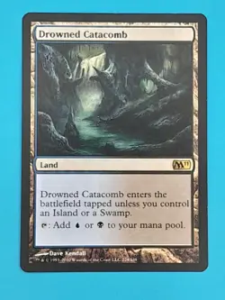 MTG - DROWNED CATACOMB - M10/Core Set 2010 NM - Image 1