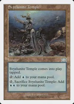 1x Svyelunite Temple - LP - Sixth Edition - SPARROW MAGIC mtg - Image 1