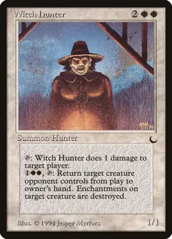 1x Witch Hunter - MP/HP - The Dark - SPARROW MAGIC mtg - Image 1
