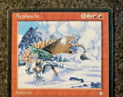 Magic the Gathering MTG Avalanche (171) Ice Age LP (DS3D1F9) - Image 4