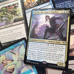 Whole COMMANDER Magic Deck MTG - Yuriko, the Tiger's Shadow NINJA ROGUES Tribes - Image 1