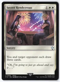 Secret Rendezvous (0253) U Commander: FINAL FANTASY 253 NM - Image 1