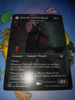 Dracula, Lord of Blood NM Near Mint US Seller - Image 3