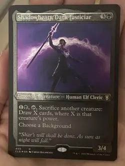 1x Shadowheart, Dark Justiciar ETCHED FOIL NM-Mint, English - Baldur’s Gate - Image 1