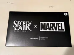 New Sealed Magic the Gathering MTG Secret Lair X Marvel - Wolverine Rainbow Foil - Image 1
