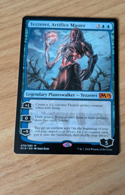 MTG Tezzeret, Artifice Master Core Set 2019 NM - Image 1