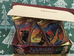 1997 Magic the Gathering Fifth Edition Booster Pack (MTG 5ED) 787551252101 - Image 2