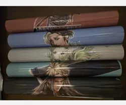 Magic the Gathering Final Fantasy 18x24 Foil Promo Poster Set of 5 (READ) - Image 1