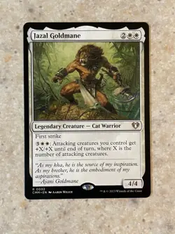 MTG NM Jazal Goldmane [Commander Masters] - Image 1
