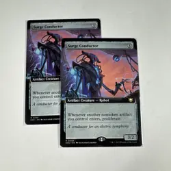 X2 Surge Conductor (Extended Art) Commander: Edge of Eternities #39 Regular EOC - Image 1