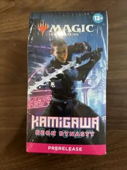 Wizards of the Coast Magic: The Gathering Kamigawa Neon Dynasty Prerelease Kit 195166102931 - Image 1