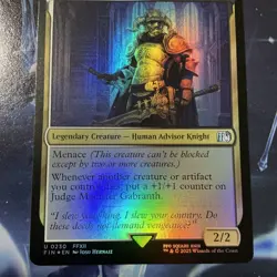 Judge Magister Gabranth NM Final Fantasy Foil Magic The Gathering Mtg Near Mint - Image 3
