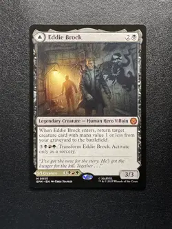 Eddie Brock 55 MTG Marvel's Spider-Man Mythic Normal NM - Image 1