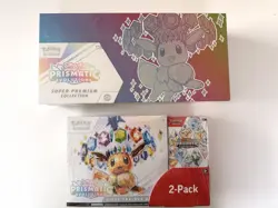 Pokemon Prismatic Evolutions SPC and ETB and Booster Bundle - Image 1
