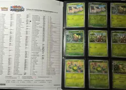 Pokemon TCG Prismatic Evolutions Master Set W/ Binder NM *Common/Uncommon Only* - Image 1