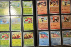 Pokemon TCG Prismatic Evolutions Master Set W/ Binder NM *Common/Uncommon Only* - Image 2