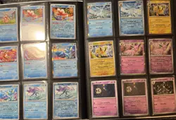 Pokemon TCG Prismatic Evolutions Master Set W/ Binder NM *Common/Uncommon Only* - Image 3