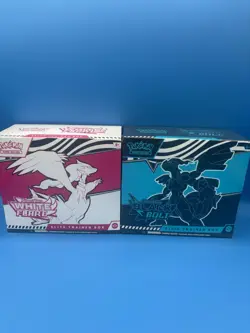 Pokemon TCG Black Bolt and White Flare ETBs - SEALED - Image 1