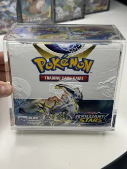 Brilliant Stars Booster Box (Factory Sealed) 2022 Pokemon TCG: Sword & Shield - Image 1