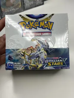 Brilliant Stars Booster Box (Factory Sealed) 2022 Pokemon TCG: Sword & Shield - Image 1