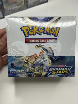 Brilliant Stars Booster Box (Factory Sealed) 2022 Pokemon TCG: Sword & Shield - Image 2