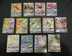 Pokemon Mid Era GX Lot Of 13 - Conditions Vary - See Photos! - Image 1