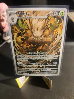 Pokemon TCG - Shiftry 163/162 Illustration Rare - Sv05: Temporal Forces - Image 1
