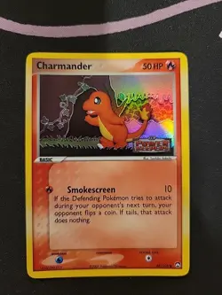 Pokemon Charmander EX Power Keepers Stamped Reverse Holo 48/108 LP Condition - Image 1