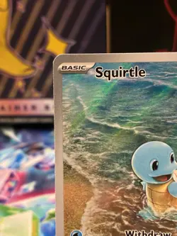 Pokemon TCG Squirtle Illustration Rare 170/165 Holo Scarlet & Violet 151 NM - Image 2
