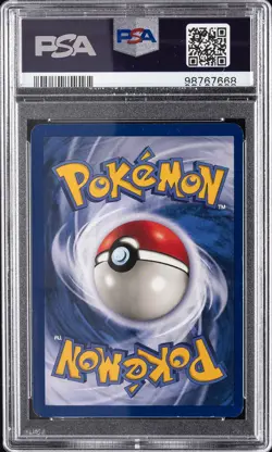 1999 POKEMON FOSSIL #12 MOLTRES-HOLO PSA 7 - Image 2