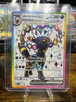 Pokemon TCG Umbreon EX 176 Black Star Promo Prismatic Evolutions Full Art NM - Image 1