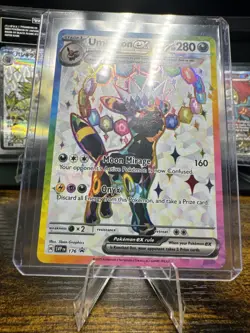 Pokemon TCG Umbreon EX 176 Black Star Promo Prismatic Evolutions Full Art NM - Image 2