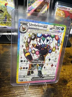 Pokemon TCG Umbreon EX 176 Black Star Promo Prismatic Evolutions Full Art NM - Image 5