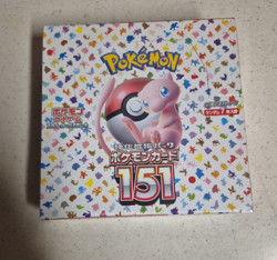 Pokemon Scarlet & Violet Japanese 151 Booster Box. New. - Image 1