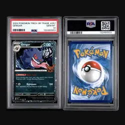 2024 POKEMON TRICK OR TRADE #057 GENGAR PSA 10 - Image 2