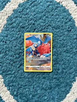 DRUDDIGON TG09/TG30 Silver Tempest - Trainer Gallery FULL ART Pokemon - NM - Image 2