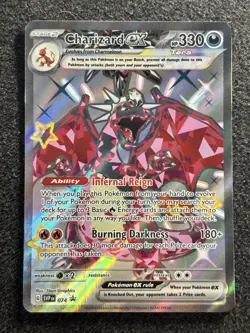 Charizard ex SVP 074 Pokemon TCG Black Star Promo Holo 2024 Full Art NM - Image 1