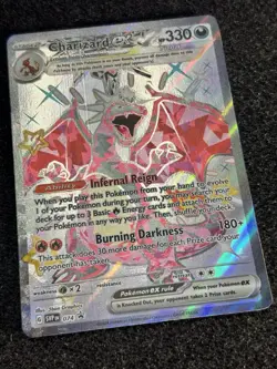 Charizard ex SVP 074 Pokemon TCG Black Star Promo Holo 2024 Full Art NM - Image 2