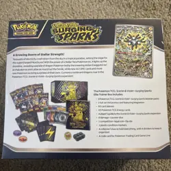 Pokemon Surging Sparks ETB Elite Trainer Box (FACTORY SEALED) Fast Shipping - Image 2