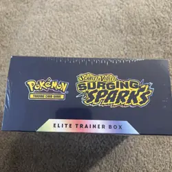 Pokemon Surging Sparks ETB Elite Trainer Box (FACTORY SEALED) Fast Shipping - Image 3