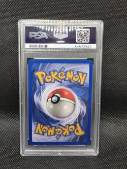 1999 POKEMON BASE SET UNLIMITED #10 MEWTWO-HOLO PSA 9 - Image 2
