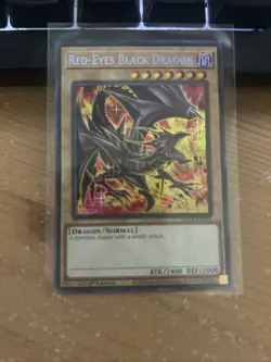 Yu-Gi-Oh TCG Red-Eyes Black Dragon Prismatic MP24-EN054 1st NM Alternative Art - Image 1