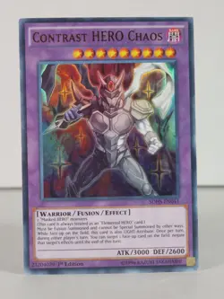Contrast HERO Chaos - Hero Strike Structure Deck - SDHS EN041 - 1st Ed. - LP - A - Image 1