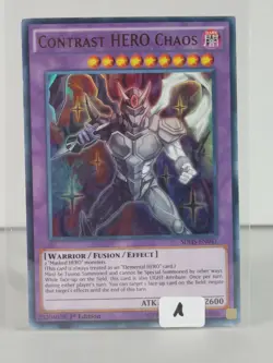 Contrast HERO Chaos - Hero Strike Structure Deck - SDHS EN041 - 1st Ed. - LP - A - Image 2