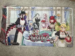 Yu-Gi-Oh! Official Playmat: Dragonmaid Hospitality Alternate Art - Win-A-Mat - Image 1