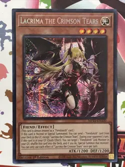 Lacrima the Crimson Tears MP25-EN100 2025 Mega-Pack 1st Prismatic Secret VLP - Image 1
