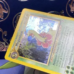 Pokemon TCG Meganium Neo Genesis Holo Rare Card 11/111 NM - Image 5