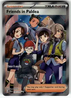 Friends in Paldea 137/131 SV: Prismatic Evolutions NM Pokemon Card TCG - Image 1