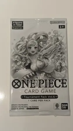 One Piece Booster Vol.6 Tournament Card Game Sealed Pack English Carte Mint - Image 1